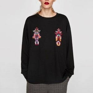 Zara Robots Sweatshirt